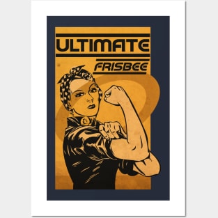 Ultimate Frisbee Power Posters and Art